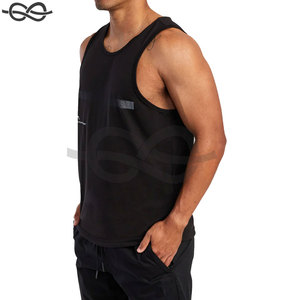 240GSM haute qualité 100% coton été débardeur gilet unisexe Vintage séchage rapide vêtements d'entraînement avec impression décoration hommes femmes - Product Image 3