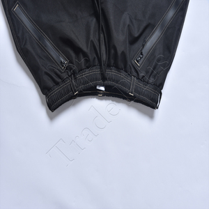 Pantalones Cargo Impermeables Negros para Hombre, Cintura Elástica con Cordón, Ligeros, de Poliéster, para Esquí, Nieve y Actividades al Aire Libre - Product Image 2