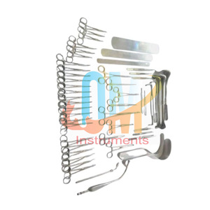 Juego Básico de Laparotomía de 140 Piezas, Instrumentos Quirúrgicos, Cirugía Médica Abdominal, ACERO INOXIDABLE ALEMÁN, Aprobado por CE ISO, Reutilizable - Product Image 4