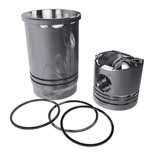 Kit de Pistón y Camisa de Cilindro MMZ al por Mayor 245-1002021-AY-10 para Motores D-242-246/D-260, Juego de Camisa de Cilindro y Pistón de Hierro Fundido - Product Image 1