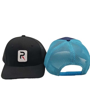 หมวกสแนปแบคผ้าฝ้ายปักโลโก้ออกแบบได้ตามต้องการสำหรับปักหมวกติดตามที่มีแผงตาข่าย - Product Image 4