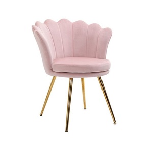2024 diseño de tendencia silla para el hogar Pik terciopelo superior metal dorado patas brillantes uso hogar Hotel evento silla para el hogar a buen precio disponible - Product Image 1