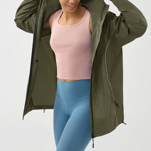 Vestes de randonnée en plein air pour femmes Offre Spéciale New Style Zip Outwear avec col montant multi-poches respirant taille régulière S - Product Image 3