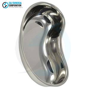 Plateau de rein chirurgical en acier inoxydable Utilisation polyvalente pour tenir les écouvillons et les échantillons d'instruments pendant les procédures médicales - Product Image 1