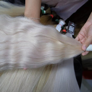 ผู้จัดจำหน่ายขายส่งผมต่อแบบพรีเมียม ลอนคลื่น ซุปเปอร์ดับเบิ้ลดรอน แบบตรง ผมเวอร์จิ้นแท้ เรมี่ 100% ย้อมสี ผมเวียดนาม - Product Image 1