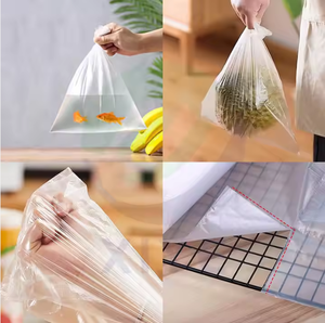 ถุงพลาสติกใสแบบม้วนสำหรับบรรจุอาหารเป็นมิตรต่อสิ่งแวดล้อมถุงโพลีใสสำหรับห่อผักเป็นมิตรต่อสิ่งแวดล้อม - Product Image 1