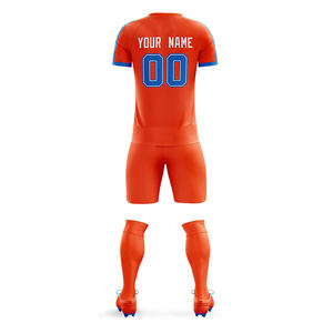 Kit d'uniforme de football personnalisable pour vêtements de sport Nom de l'équipe de club inclus Tous les modèles imprimés et couleurs disponibles - Product Image 5