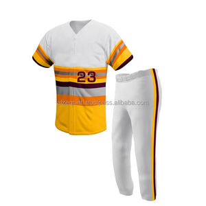 Conjunto de uniforme de béisbol de sublimación personalizado transpirable con Jersey y pantalón conjunto completo más opción de impresión de nombre del equipo ropa deportiva 2025 - Product Image 3