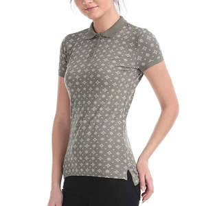 เสื้อโปโลผู้หญิงแฟชั่นใหม่ เสื้อผ้าสตรีทแวร์แบบกำหนดเอง เสื้อโปโลสำหรับกอล์ฟ พร้อมโลโก้ OEM - Product Image 2