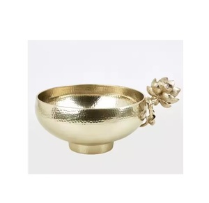 Bol à chocolat en métal décoratif fantaisie plat nickelé argenté bol en métal de taille personnalisée bol doux décoratif de vente chaude - Product Image 5