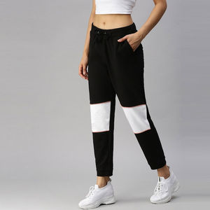 Pantalons de yoga d'hiver pour femmes, taille haute, slim, séchage rapide, respirant, écologique, anti-froissement, coton, poches, coupe régulière, travail - Product Image 2