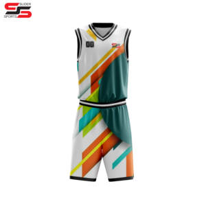 เสื้อบาสเก็ตบอลพิมพ์ลายของเยาวชนเสื้อบาสเก็ตบอล - Product Image 5