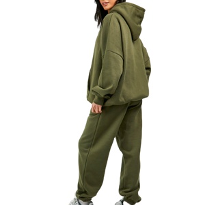 Conjuntos Deportivos de Algodón Grueso con Logotipo Personalizado, Ropa Deportiva para Mujer, Conjuntos Deportivos, Traje Deportivo para Hombre 2026 - Product Image 2