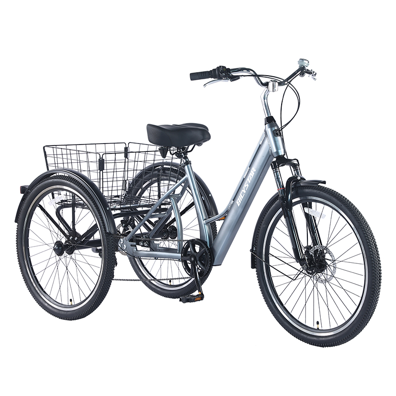 3輪自転車 BRIDGESTONE 電動自転車 三輪 前20/後16インチ ラクットワゴン