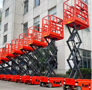 Plataforma Elevadora de Tijera Eléctrica Pequeña, 300 kg, 6 m, Hidráulica, Automática, Mini, Móvil, Autopropulsada - Product Image 5