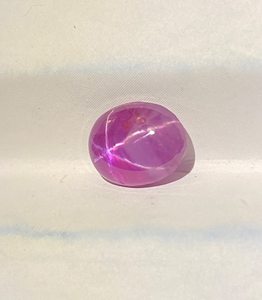 หลวมรูปไข่ตัดสีชมพูดาวแซฟไฟร์Cabochon Corundumดาวสีชมพูแซฟไฟร์ของแท้หลวมปรับเทียบขนาดอัญมณีขายส่ง - Product Image 2