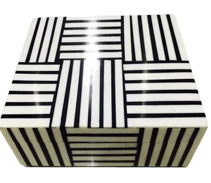 กล่องใส่เครื่องประดับฝังกระดูกพร้อมกล่องเก็บเครื่องประดับตกแต่งแบบฝังกระดูก - Product Image 1