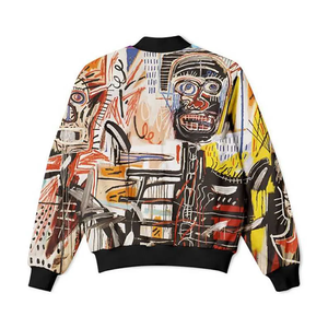 Chaqueta Bomber Ligera de Calidad Premium Unisex Manga Larga Cremallera Alta Calidad Sublimación Personalizada Estampado Urbano Transpirable - Product Image 4