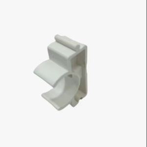 Accesorio de tubería moldeado por inyección de abrazadera en U de plástico de 2 pulgadas blanco de calidad superior - Product Image 1