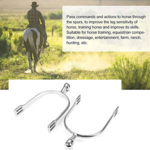 Éperons d'équitation en acier inoxydable de nouvelle conception éperons d'équitation pour la vente en ligne - Product Image 4