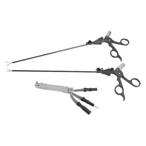 Forceps de coagulation bipolaire laparoscopique réutilisable OEM avec câble Instrument chirurgical laparoscopique électrique - Product Image 1