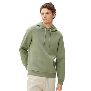 ขายส่งโลโก้ที่กําหนดเองขนาดบวกเสื้อฮู้ดและเสื้อสเวตเตอร์ผู้ชายเปล่าธรรมดาเสื้อฮู้ดผู้ชาย - Product Image 1