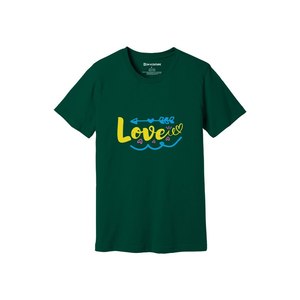 Camiseta de algodón 100% con temas de bondad, estampado de estilo informal, 12 opciones de color, 160-180, colocación de diseño personalizable GSM pesado - Product Image 4