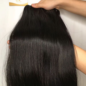 Extensiones de cabello Remy vietnamita crudo 100% Super doble hueso recto precio al por mayor - Product Image 1