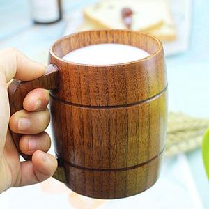 Exportateur indien de tasses en bois artisanales, tasses à café et à bière en bois pour un usage quotidien et pour offrir en cadeau, disponibles à bon prix - Product Image 5