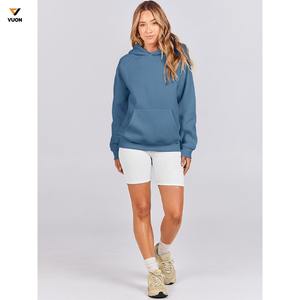 Offres Spéciales Logo personnalisé épaule tombante 360g sweats à capuche vierges 100% coton sweats à capuche unisexes - Product Image 2