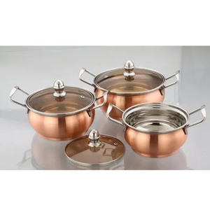 Hot Selling Stainless Steel Made <b>Copper</b> Antique Finished Hammered Texture Luxury Ruffoni Casseroles <b>Frying</b> <b>Pan</b> Kitchenware - Product Image 2