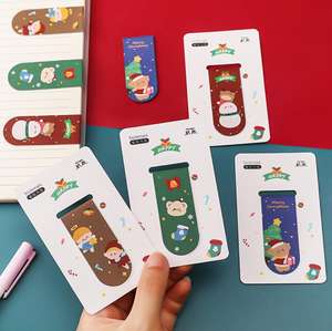 Marcapáginas magnético navideño de dibujos animados creativos y exquisitos, muy vendido. - Product Image 4