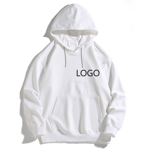 Sweat-shirts à capuche pour hommes de la meilleure qualité, personnalisés, en gros, polyester et coton, respirants, à séchage rapide, manches longues, teinture unie - Product Image 6