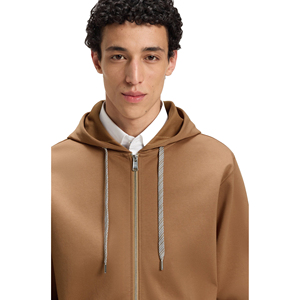 100% pur coton hommes pull à capuche surdimensionné imprimé personnalisé à manches longues Streetwear pour l'hiver à capuche avec Logo avant - Product Image 3