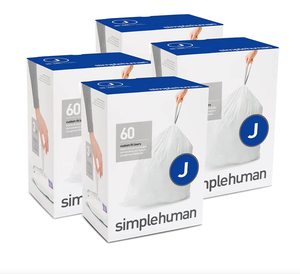 High Capacity Custom Fit Liners for Simplehuman – Commercial Grade Trash <b>Bags</b> - Product Image 1