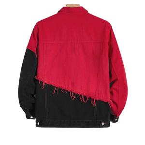 Nouvelle Collection – Vestes en Jean Homme Haut de Gamme – Veste en Jean Bicolore Coupe Brute pour Homme 2026 – Vente en Gros - Product Image 4