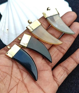 Colgante de Cuerno de Búfalo Tallado al por Mayor, Joyería Única para Damas de f s international - Product Image 2