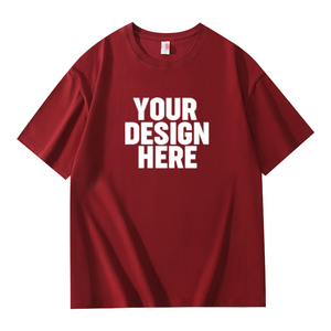 Vintage Acid Wash camisetas 230GSM 270GSM 300GSM Drop Shoulder de gran tamaño tejido Digital Puff impresión pantalla bordado fabricación - Product Image 1