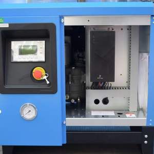 <span class=keywords><strong>Compresseur</strong></span> d'air à vis Airstone monophasé 220V 7,5kw Pm Vsd <span class=keywords><strong>Mini</strong></span> <span class=keywords><strong>compresseur</strong></span> d'air à vis rotatif <span class=keywords><strong>sans</strong></span> réservoir - Product Image 6