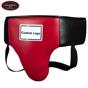 Muay Thai, buena venta, logotipo personalizado, hecho de cuero de primera calidad, protector de ingle de boxeo POR ABDULLAH MARTIAL ARTS - Product Image 3