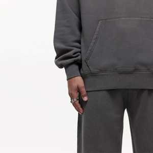 Get Your <b>Trendy</b> Vintage Washed Oversized <b>Hoodie</b> With Custom Logo and Design for Men and Women - Product Image 4