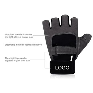 Logotipo personalizado de alta calidad al por mayor por Un buen fabricante nuevo estilo mejor material con la mejor tarifa para guantes de fitness de gimnasio tarifa barata - Product Image 6
