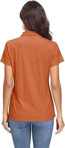 Camiseta de Golf para Mujer, Diseño Nuevo, Color Sólido, Talla Grande, Transpirable, Informal, Manga Larga, Tela Oxford, Hecha en Pakistán - Product Image 2