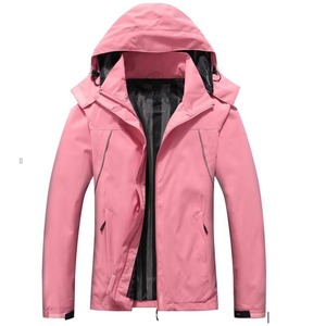 Oferta Caliente: Chaqueta de Invierno Transpirable de Poliéster con Cuello Alto, Puños Ajustables, Cremallera Completa, Cortavientos e Impermeable para Mujer - Product Image 1
