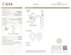 ลูกแพร์ตัดสวยงาม4.03 CT ดัดแปลงเพชรหลวมจากธรรมชาติที่ผ่านการรับรอง GIA มีความชัดเจน VS2จากอินเดีย - Product Image 2