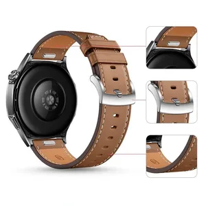 Correa de reloj de cuero de liberación rápida para <span class=keywords><strong>Huawei</strong></span> <span class=keywords><strong>Watch</strong></span> GT6Pro 46mm Universal 22mm correa de reloj para <span class=keywords><strong>Huawei</strong></span> GT5PRO <span class=keywords><strong>Gt</strong></span> 4 <span class=keywords><strong>3</strong></span> para <span class=keywords><strong>Xiaomi</strong></span> S3 - Product Image 3