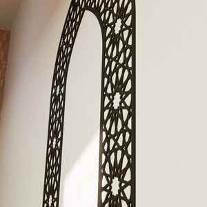 Modern Islamic Wall Mirror Customized Color & Shape <b>Large</b> Home Decor Arabic Calligraphy Muslim MDF Wood Iron 12mm Thick - Product Image 6