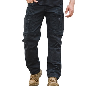 Cheap Price Men's Trousers <b>Work</b> Outdoor Hiking Casual Men <b>Cargo</b> Pants Youth Casual Mid-Waist Slim Fit Washed Pants - Product Image 4
