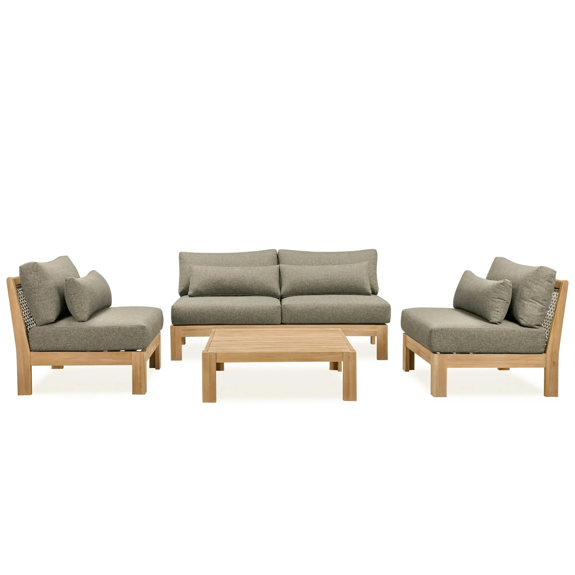 Natural Design Outdoor Sofa Set With Comfortable Seat Furniture - Zoi