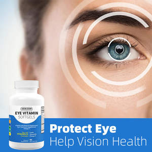 סיטונאי תוסף ויטמין ומינרלים להגן על העין עזרה ראייה בריאות עיניים תוספת ויטמין softgels - Product Image 6
